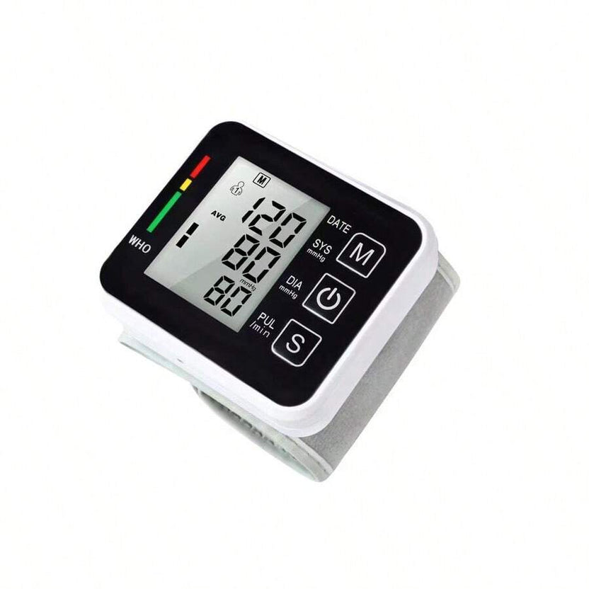 Sale OFF Electronic Wrist Blood Pressure LCD Monitor
