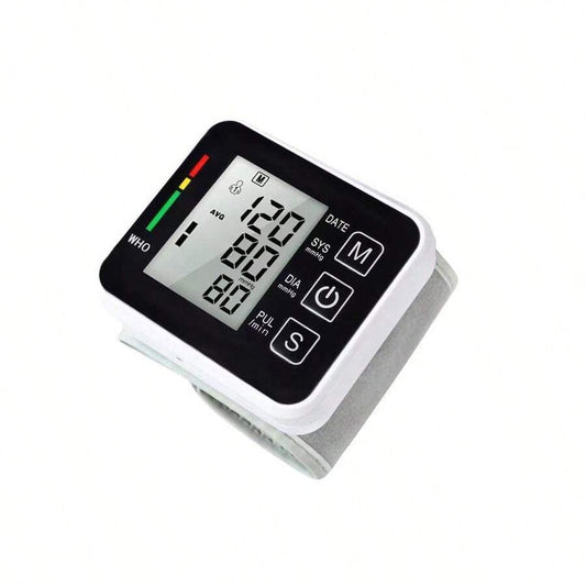 Sale OFF Electronic Wrist Blood Pressure LCD Monitor