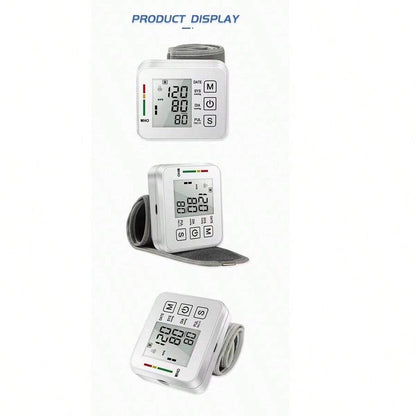 Sale OFF Electronic Wrist Blood Pressure LCD Monitor