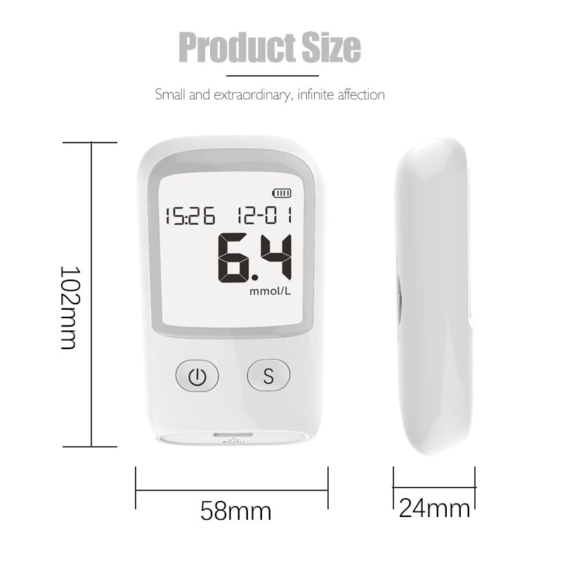 🔥Blood Glucose Meter Diabetes Test Kit🔥